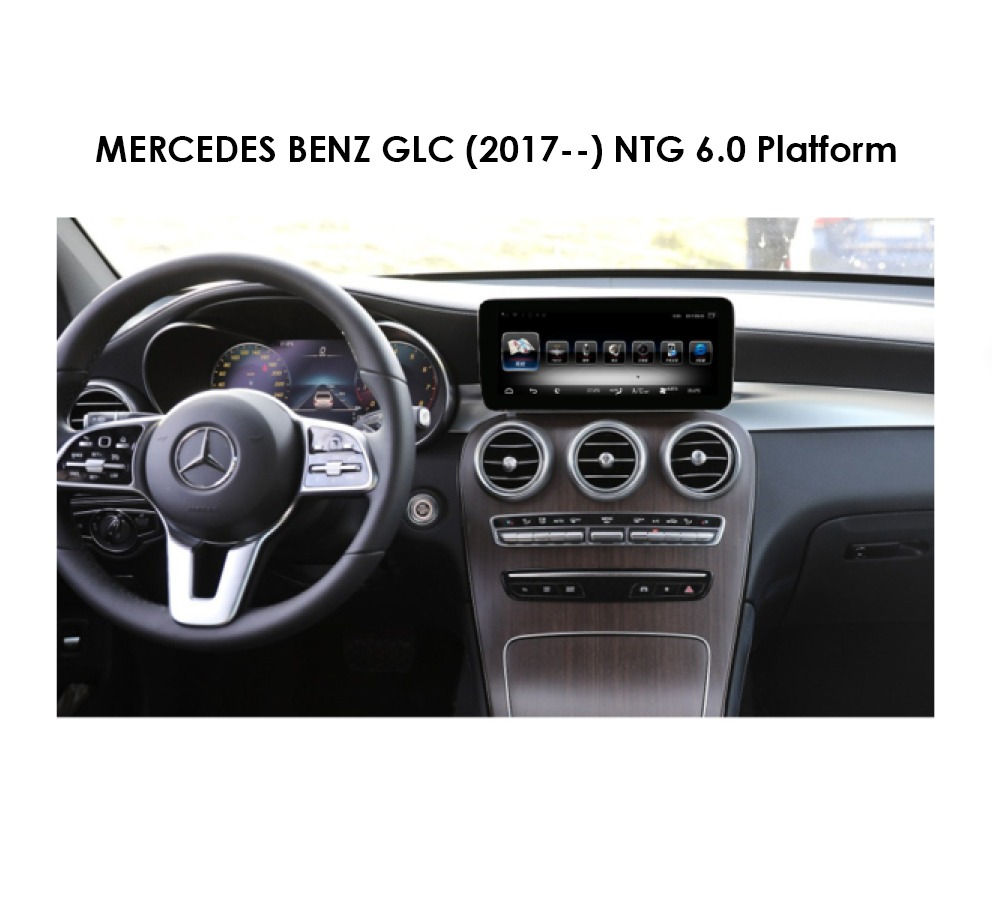 Android 9.0 MT for Mercedes Benz GLC (NTG 6.0 Platform) after 2017