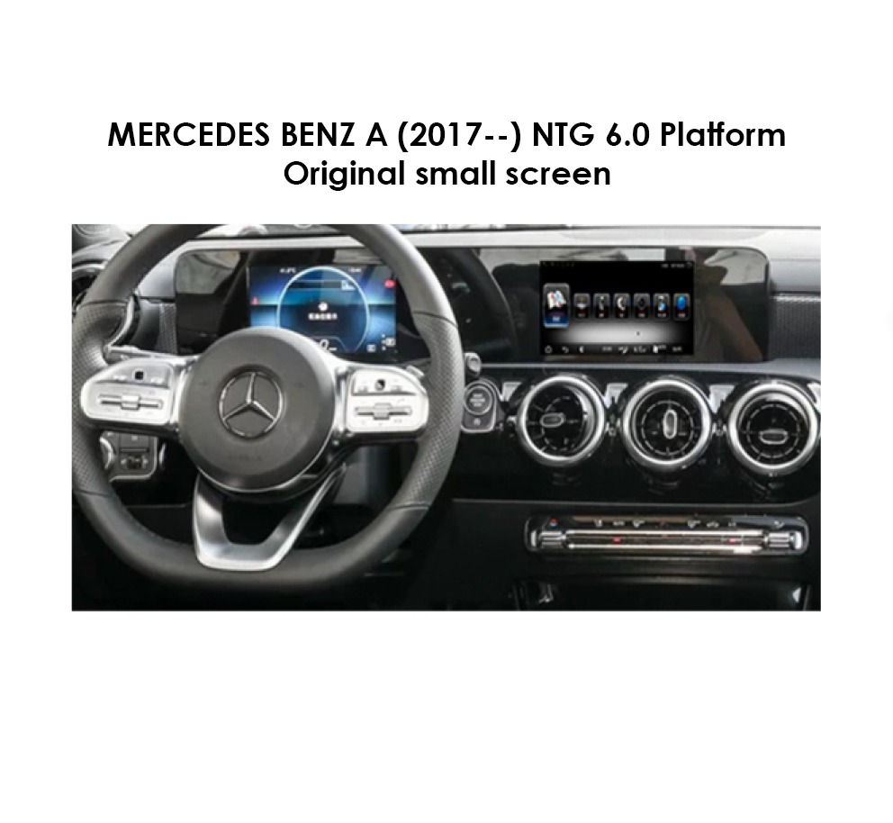 Android 9.0 MT for Mercedes Benz A (NTG 6.0 Platform) after 2017