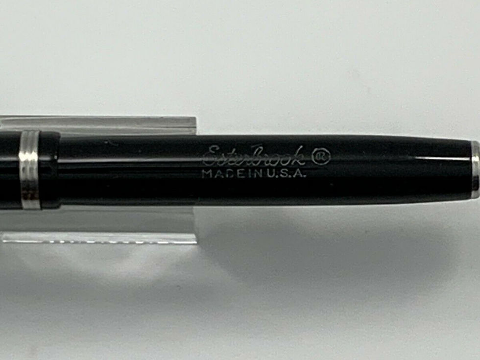 Thumbnail: Esterbrook 2668 Black SJ Series Lever Fill Fountain Pen (102320-98)