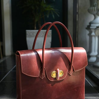 Student’s work - Briefcase in her own design !