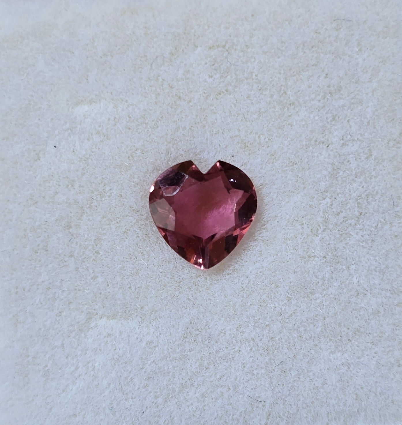 Turmalina Rosa Coração