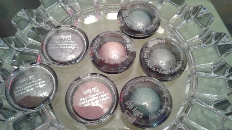 Thumbnail: Sally Girl Mini Baked Eye Shadow Gray