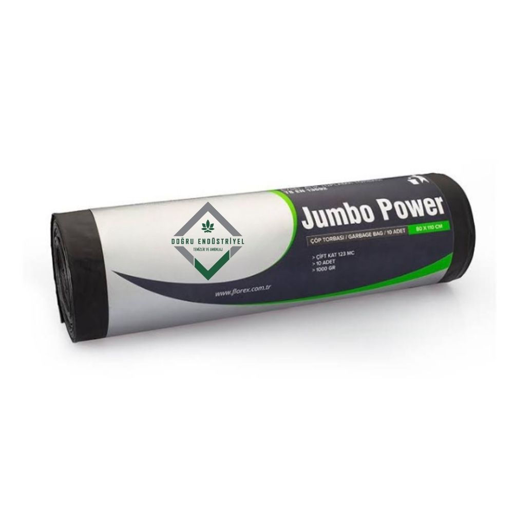 ENDÜSTRİYEL JUMBO ÇÖP TORBASI 80CM*110CM  (400GRAM-500GRAM-600GRAM-800GRAM)