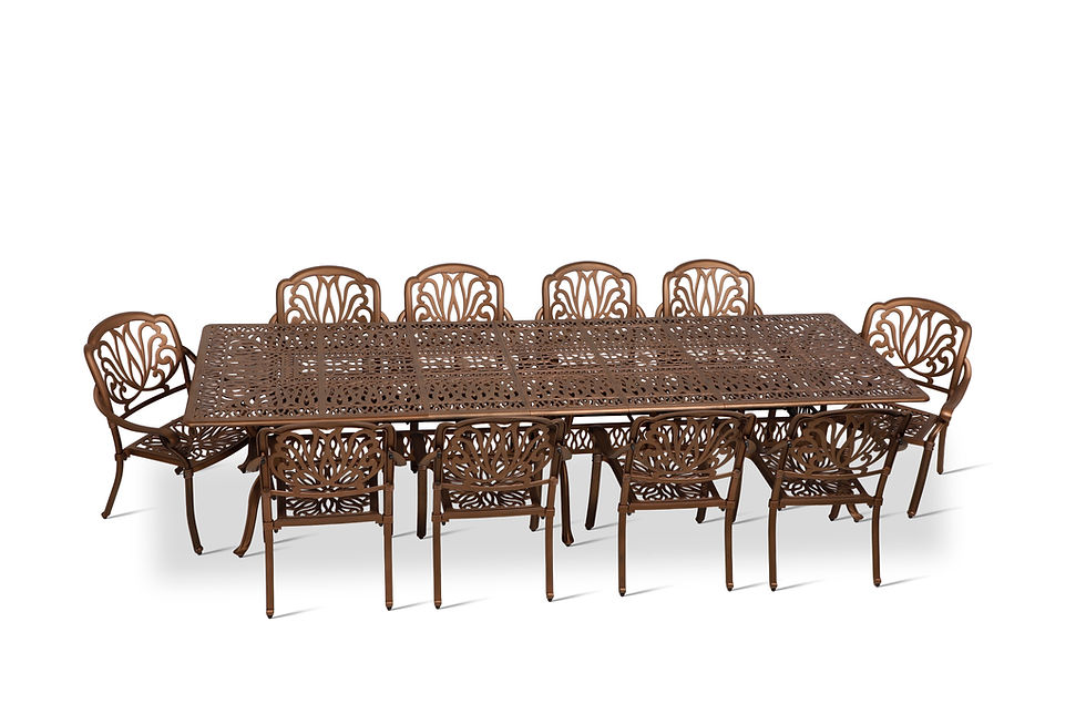 Thumbnail: 10 Seater Tulip Set (320cm Rectangle)
