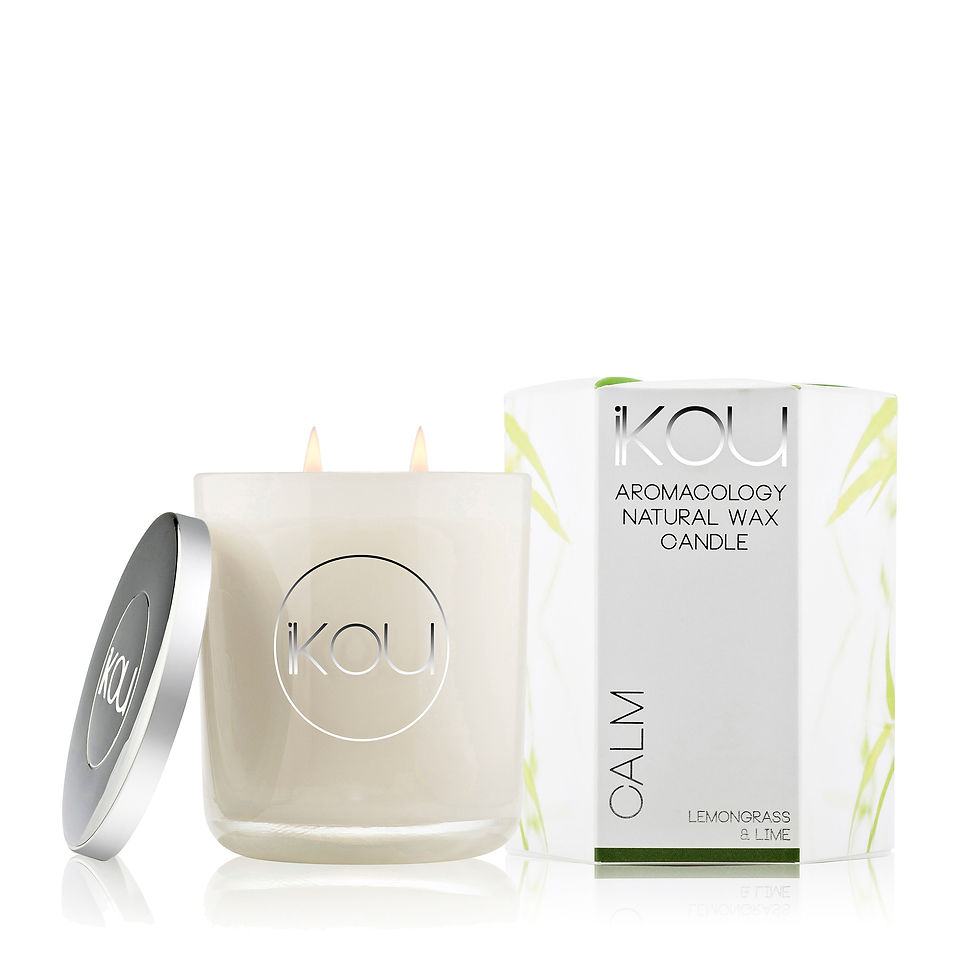 ECO-LUXURY CANDLE GLASS CALM