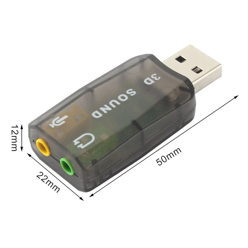Miniatura: Adaptador USB  Audio / Micrófono 5.1