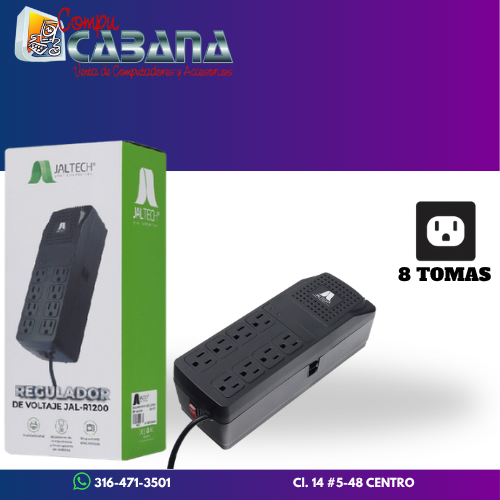 REGULADOR DE VOLTAJE JAL-R1200