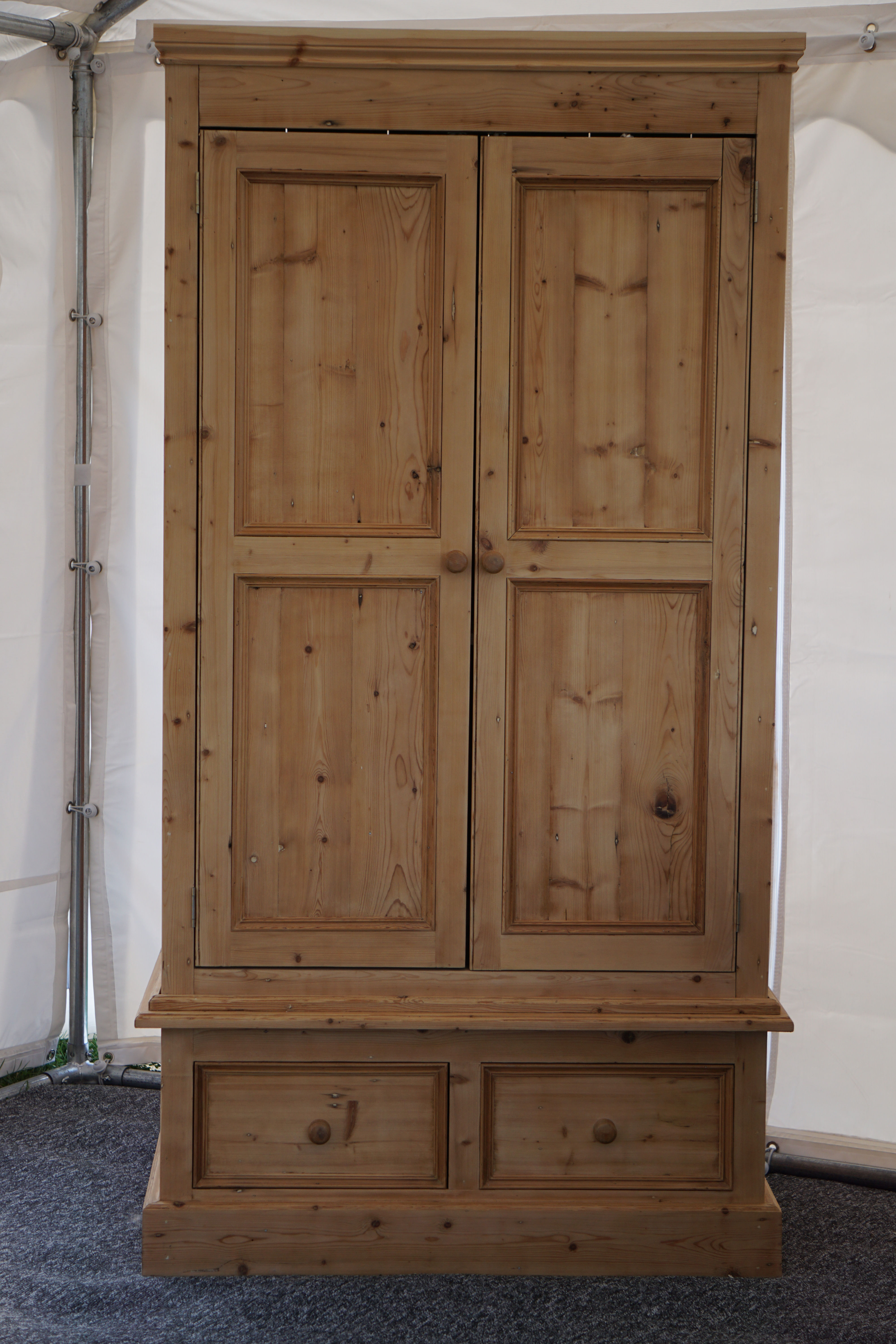 Vintage Pine Wardrobe/ Pantry/ Linen Cupboard