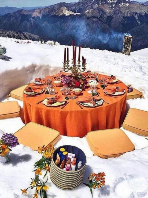 Set the scene: Après Ski