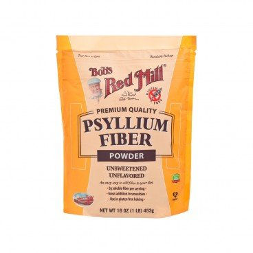 1 lb - Bobs Red Mill Psyllium (Fiber) Powder - Unsweetened/Unflavored
