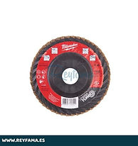 Disco ∅115mm milhojas acero inoxidable cera turbo Milwaukee