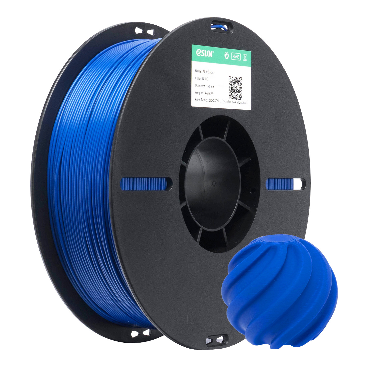 FILAMENTO ESUN PLA BASIC AZUL BLUE