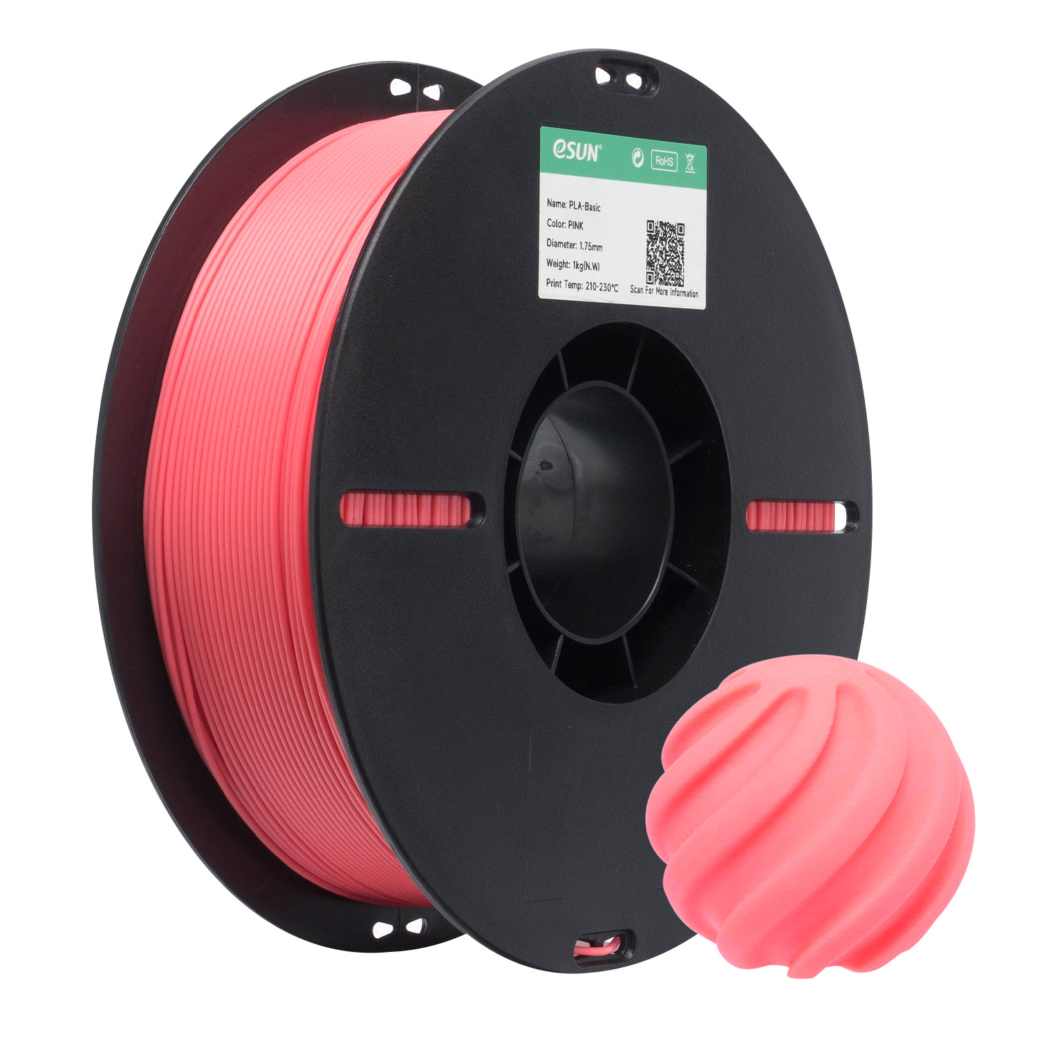 FILAMENTO ESUN PLA BASIC ROSA PINK