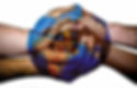 Diversity as represented by hands of different races