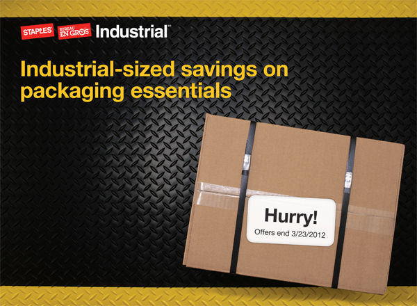 Staples Industrial Tabloid Wrap