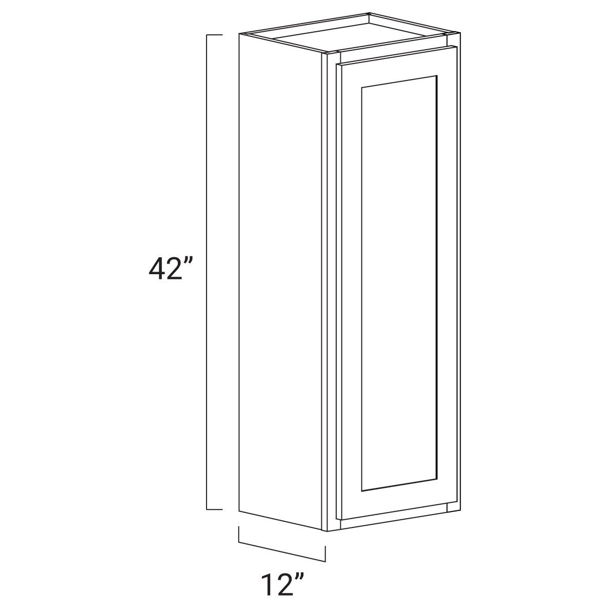 SUMMIT 15"x42" Wall W1542 ASSEMBLED