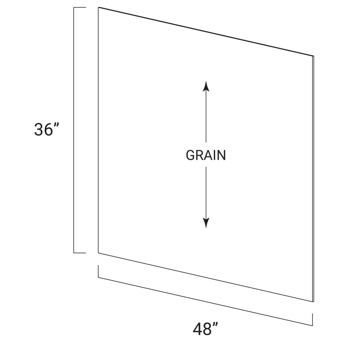 4'x3' Back Skin BS4836