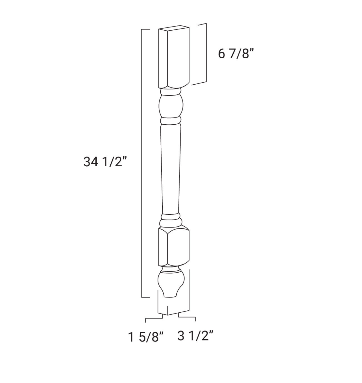 FROST Decorative Leg Split DLS3.5