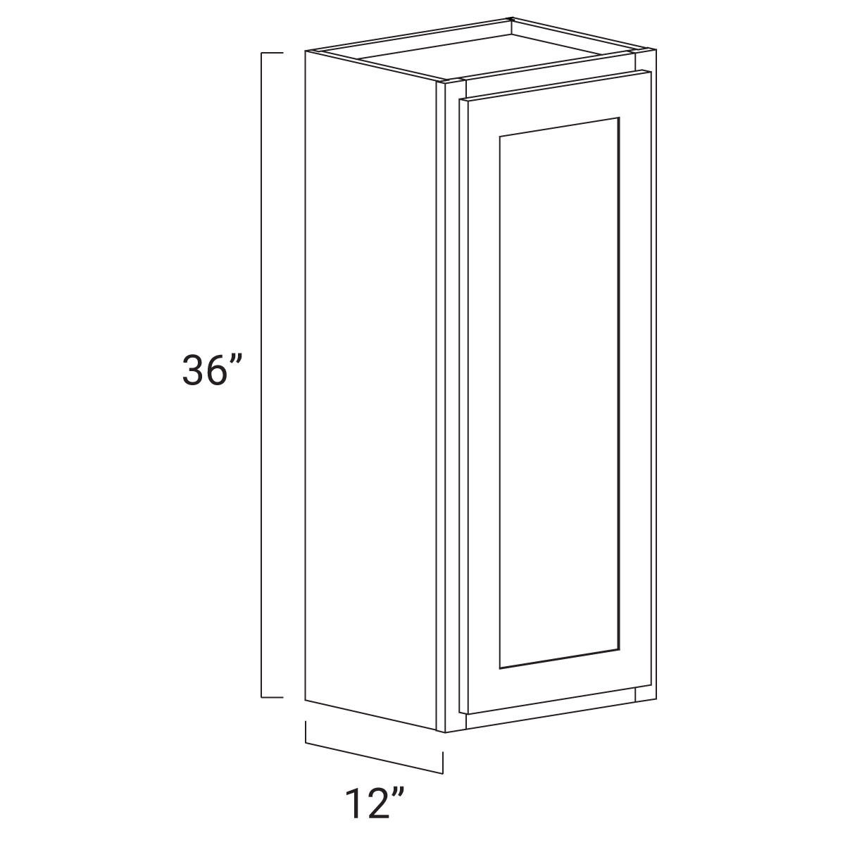 SUMMIT 12"x36" Wall W1236 ASSEMBLED