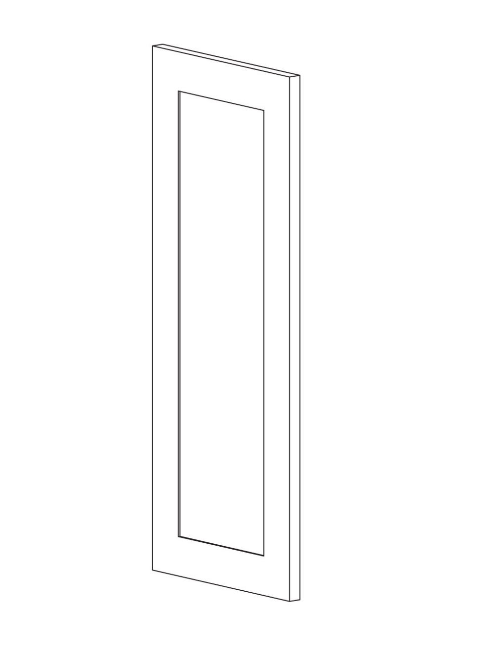 12" x 30" Wall False Door WFD1230