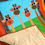 Thumbnail: Giraffe Baby Quilt Blanket