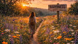 Following Desire Paths to Happiness