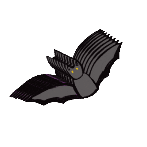 Batty Bat Freaky Snap Sticker.gif