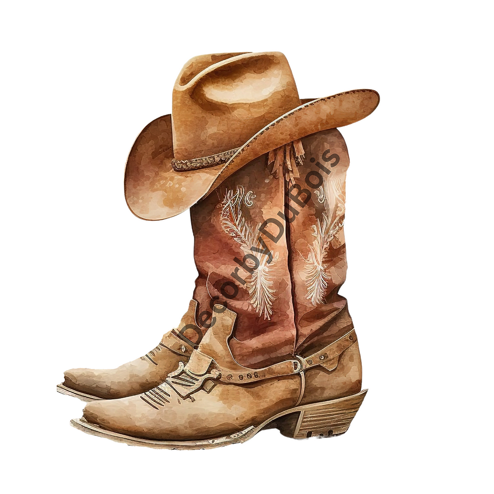 Thumbnail: Cowboy Boots Digital Download