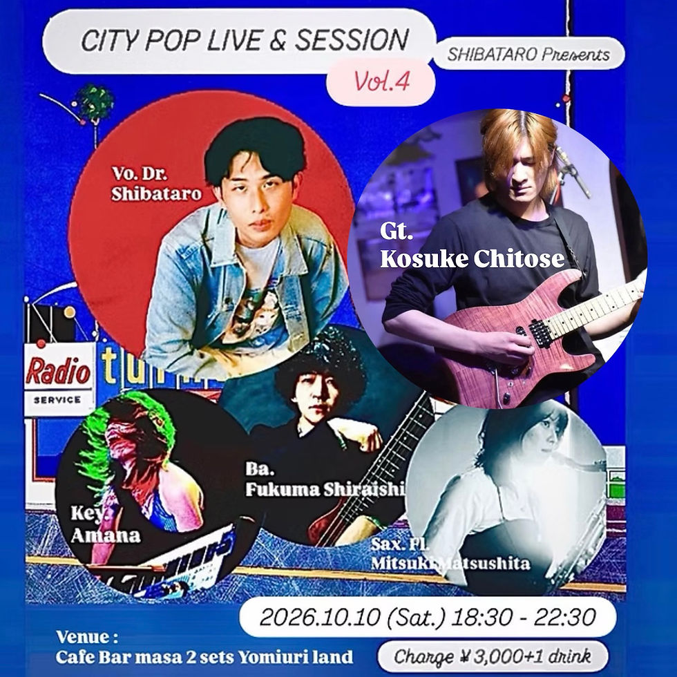 CITY POP LIVE & SESSION vol.4