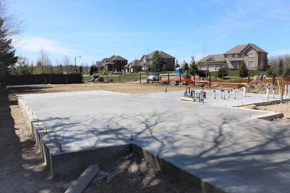 Concrete Slab, Bolton, ON