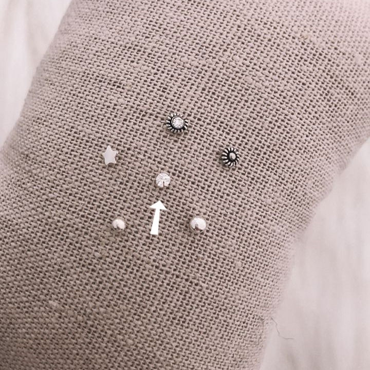 Miniatura: Piercing Nariz Ponto de Luz - Reto Sem Fecho