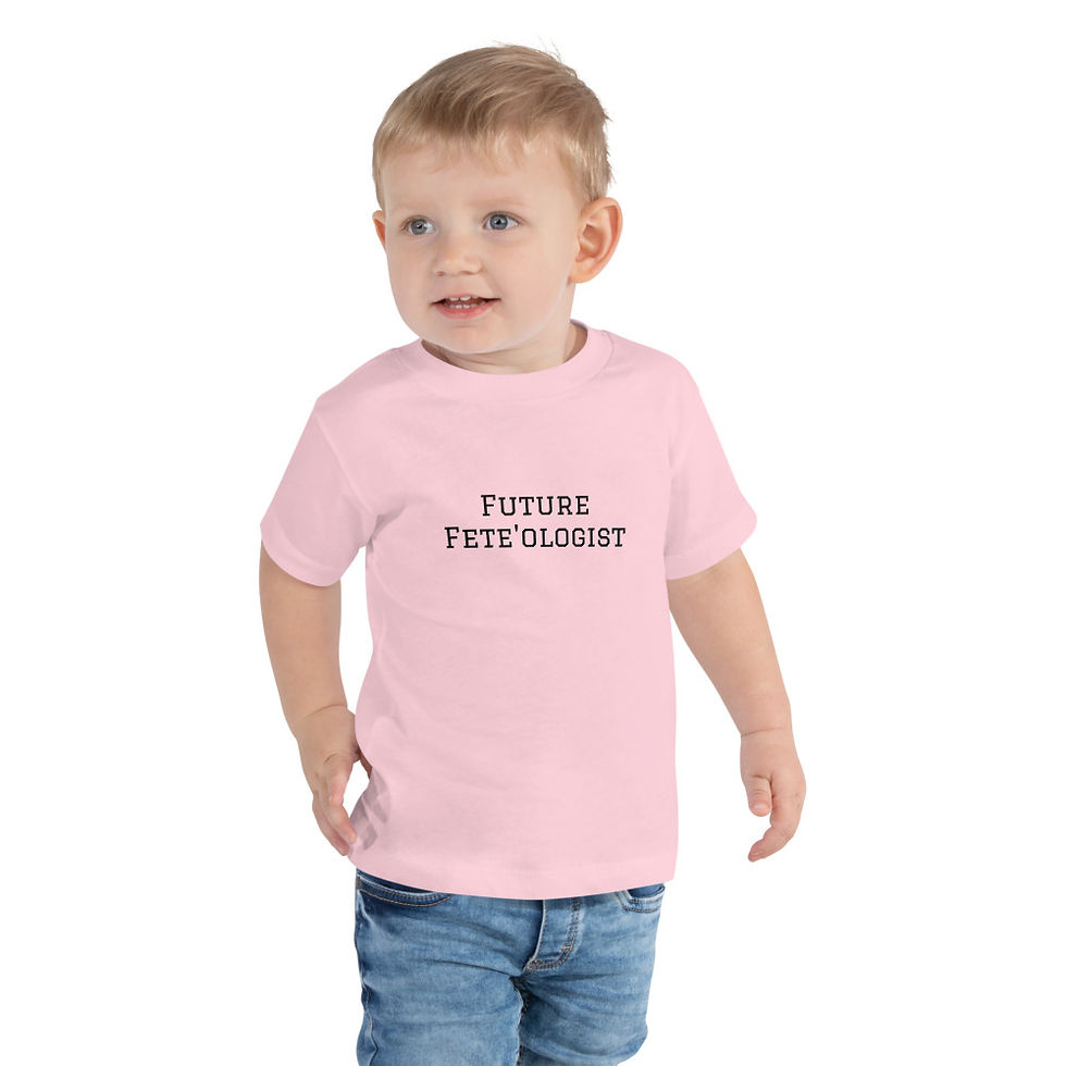 Thumbnail: Future Fete'ologist: Toddler Short Sleeve Tee