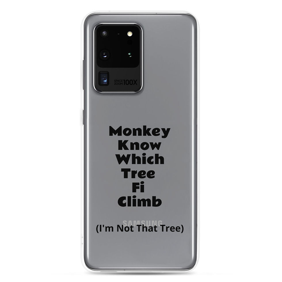 Thumbnail: Monkey Know Which Tree: Samsung Case