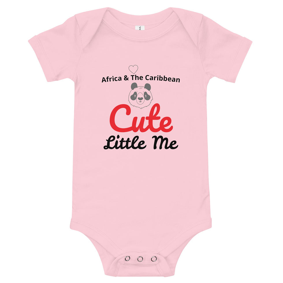 Thumbnail: Africa+Caribbean = Cute Me : Onesie