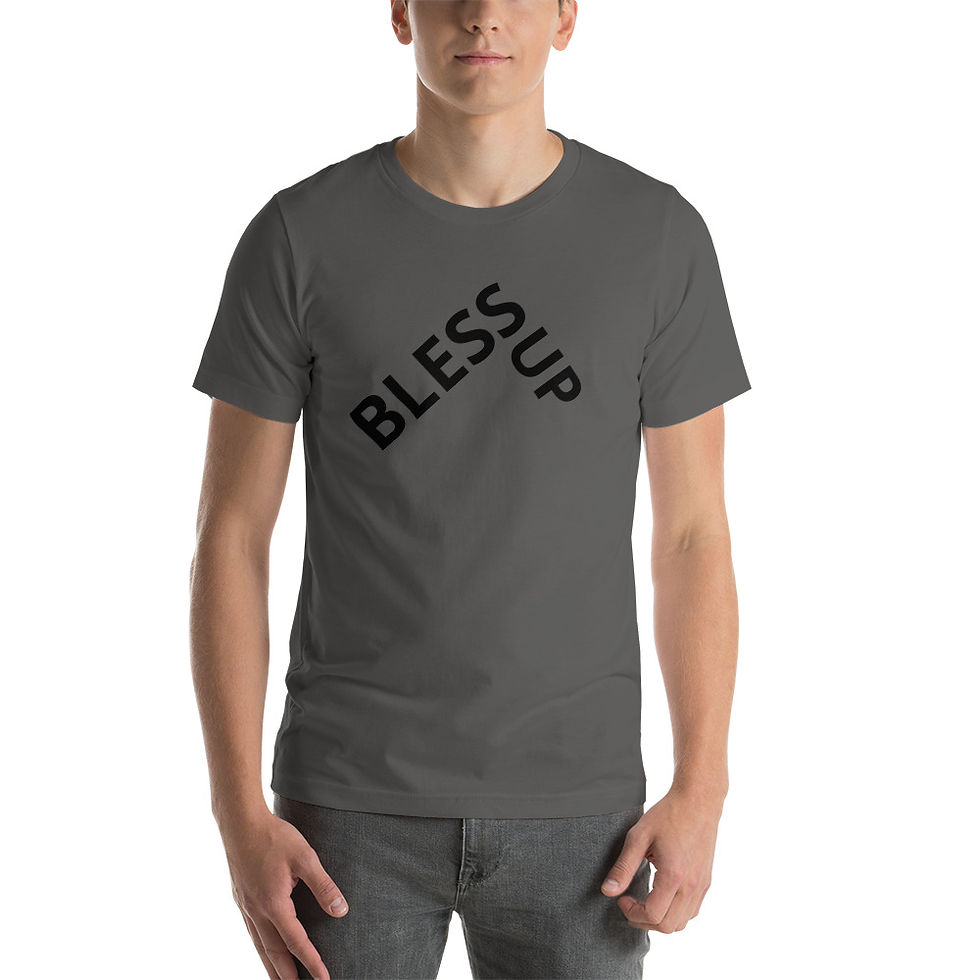 Thumbnail: Mens Short-Sleeve T-Shirt - Bless Up