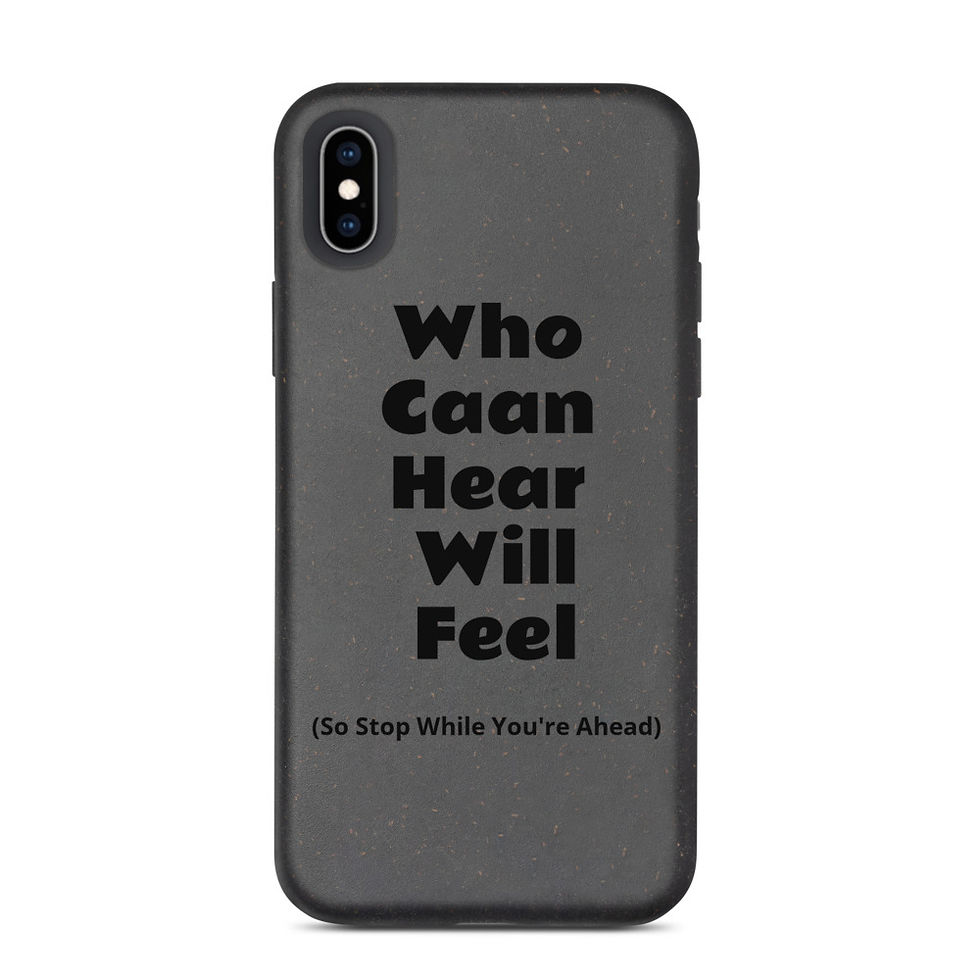 Thumbnail: Who Caan Hear: Biodegradable I-Phone Case