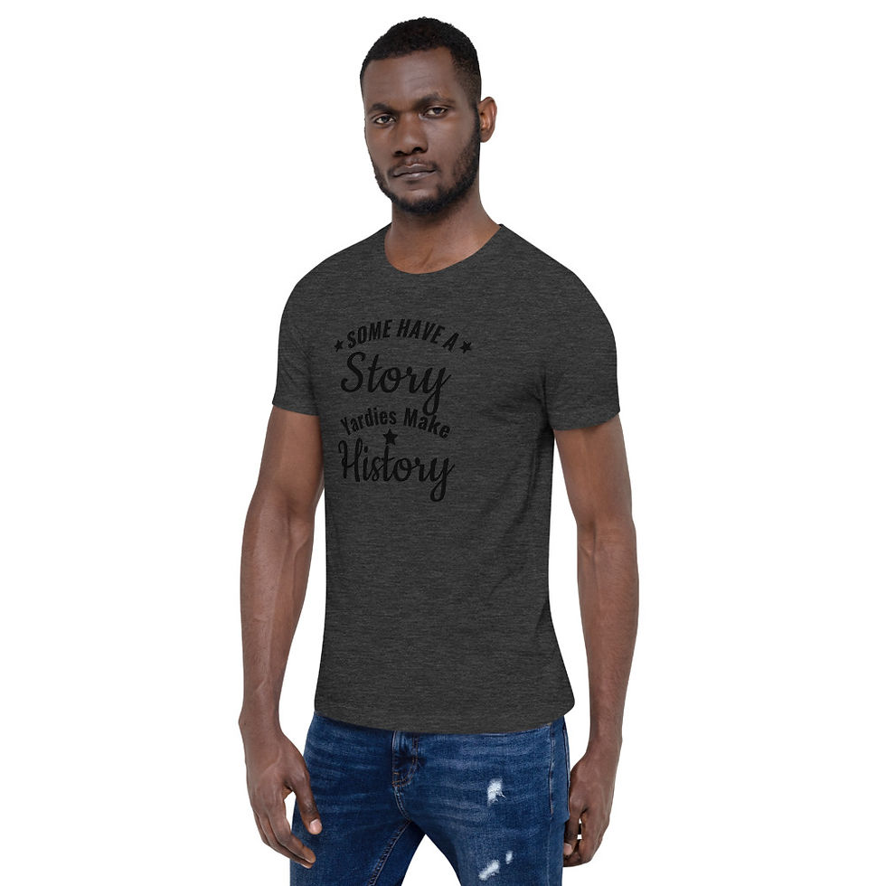 Thumbnail: Yardies Make History: Men's Short-Sleeve  T-Shirt