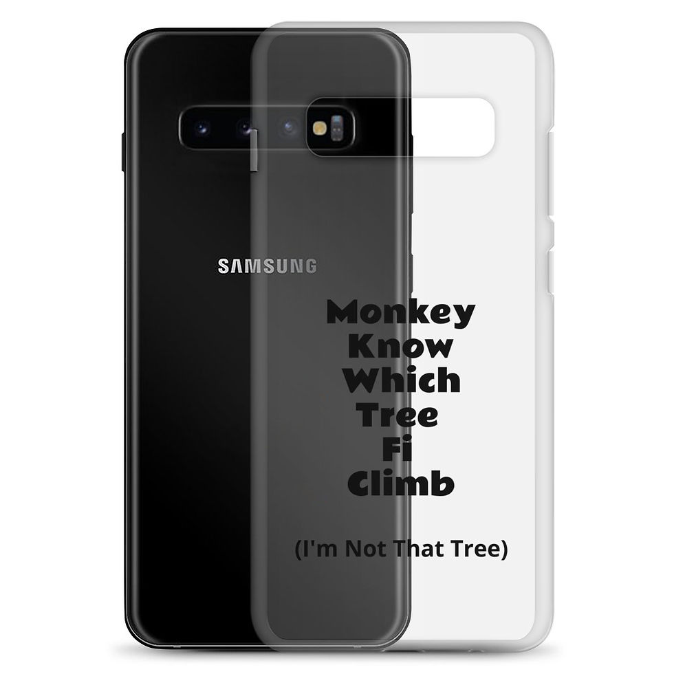Thumbnail: Monkey Know Which Tree: Samsung Case