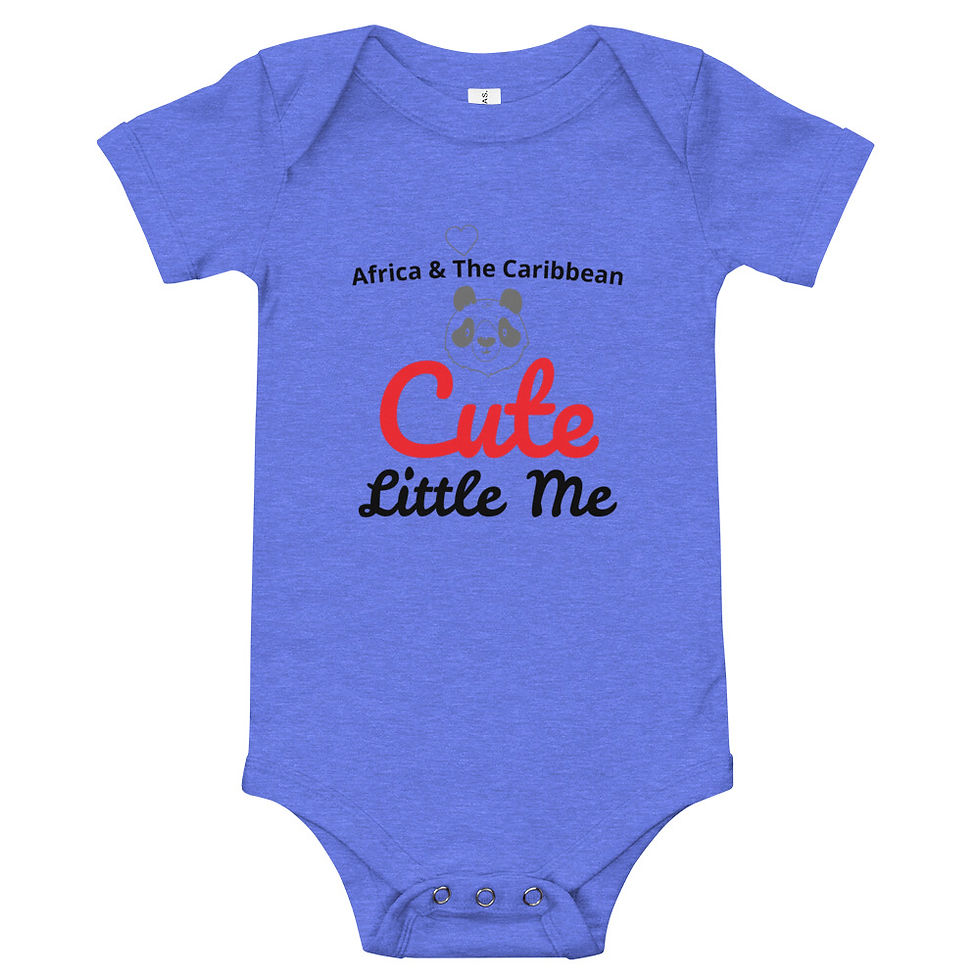 Thumbnail: Africa+Caribbean = Cute Me : Onesie
