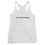 Thumbnail: Cup Match Crusader - Women's Racerback Tank (black letters)