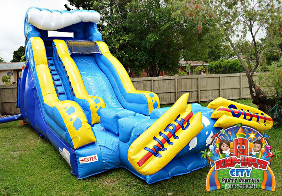 Wipe - Out Water Slide