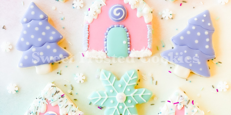 Make Royal Icing & Decorate Winter Wonderland Cookies