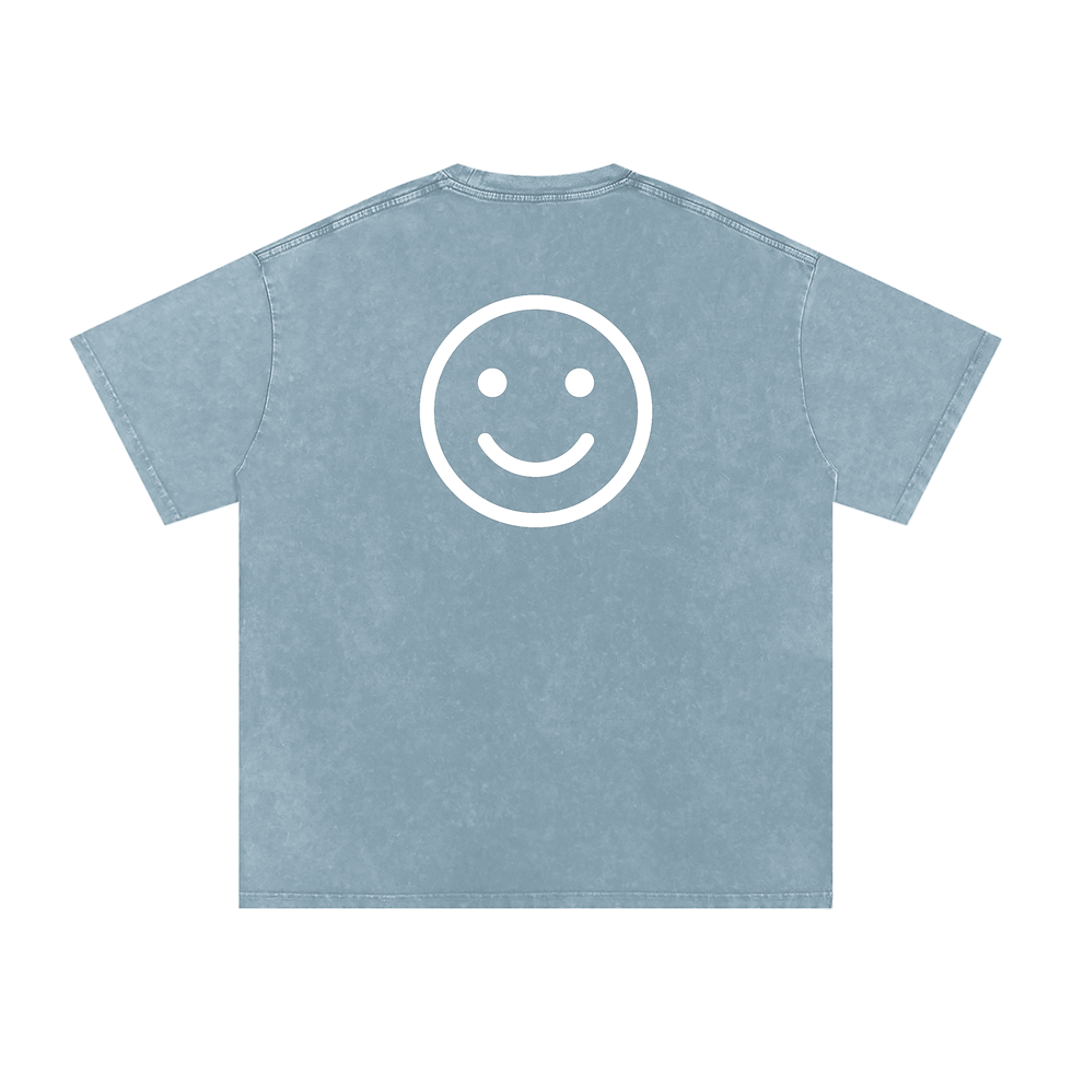 Thumbnail: The Difference You Make (Simple) | Distressed Oversized Cotton T-Shirt | Be Happ