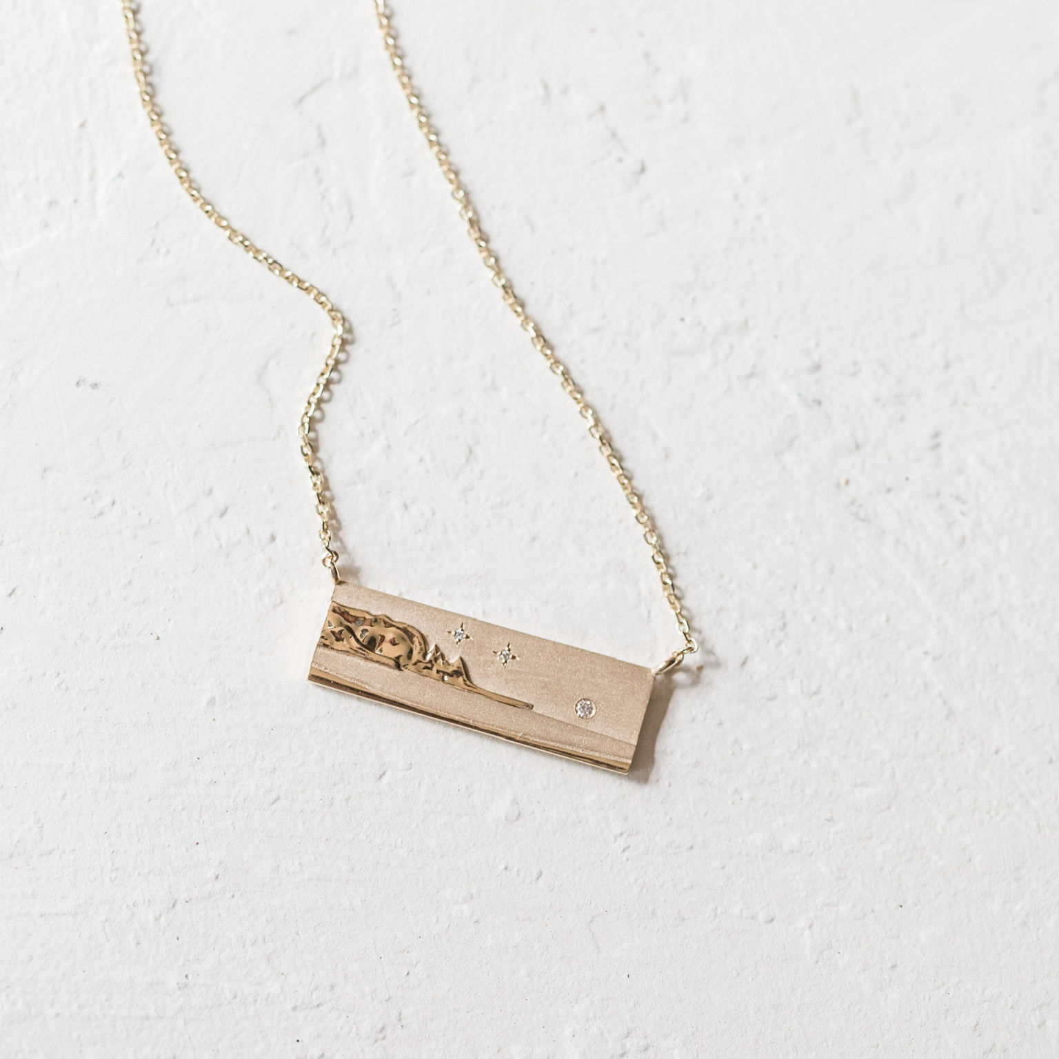 Large Bar Necklace