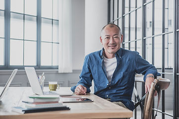 Man in Office