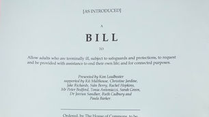 The Court Approval Feature in the Assisted Dying Bill may not be workable