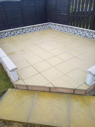 Path and slabs cleaning fife