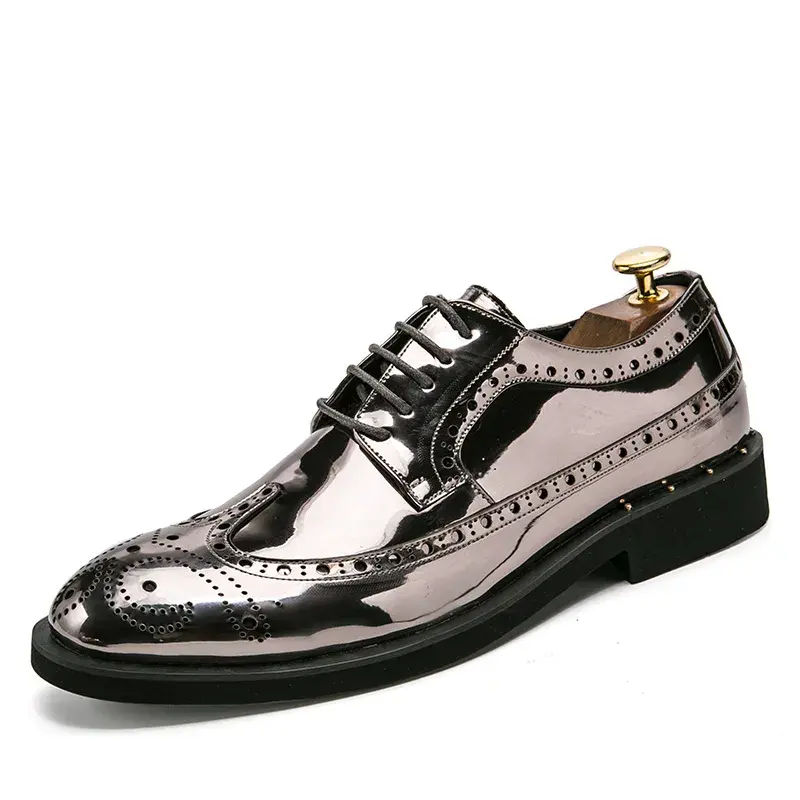 Thumbnail: Men's Moccasins Italian Leather Luxury Shoes