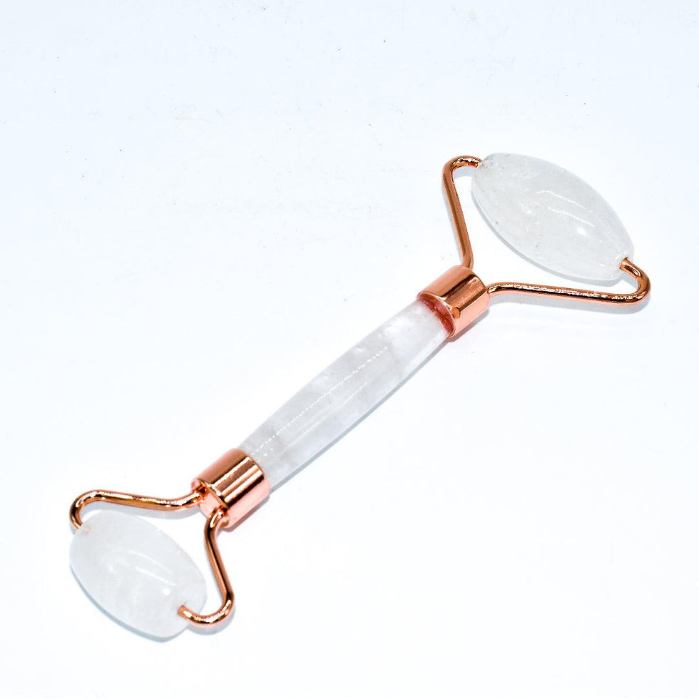 Thumbnail: Copper & Crystal Face Roller - Massager
