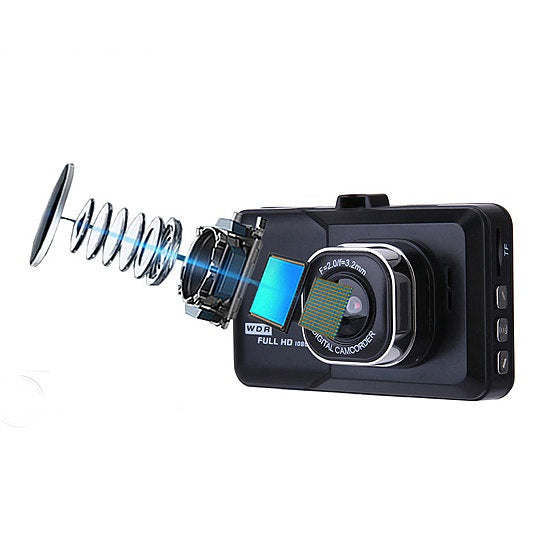 Thumbnail: Black Box Dash Cam 1080P G-Sensor Looping Car Camera